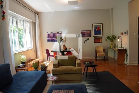 Sala de apartamento para alugar com 1 quarto, 96m² em Cerqueira César, São Paulo