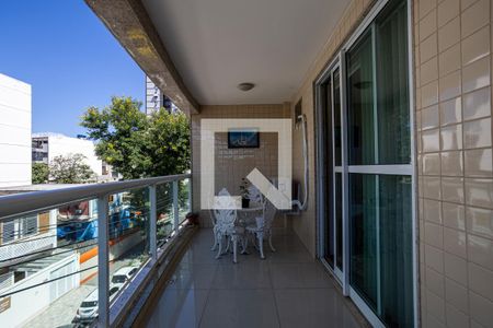 Sala Varanda de apartamento à venda com 3 quartos, 108m² em Vila Isabel, Rio de Janeiro