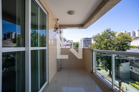 Sala Varanda de apartamento à venda com 3 quartos, 108m² em Vila Isabel, Rio de Janeiro