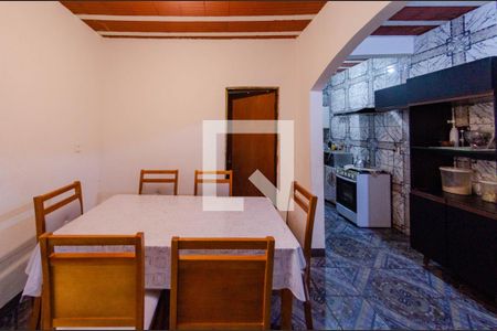 Sala de jantar de casa à venda com 4 quartos, 200m² em Madre Gertrudes, Belo Horizonte