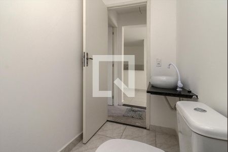 Banheiro Social de apartamento à venda com 2 quartos, 50m² em Vila Moinho Velho, São Paulo