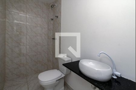 banheiro social_1 de apartamento à venda com 2 quartos, 50m² em Vila Moinho Velho, São Paulo