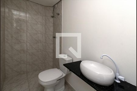 banheiro social_1 de apartamento à venda com 2 quartos, 50m² em Vila Moinho Velho, São Paulo