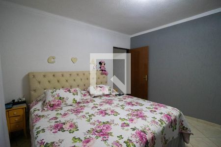 Quarto 1 suíte de casa para alugar com 3 quartos, 80m² em Parque Novo Oratório, Santo André