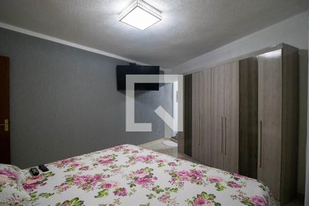 Quarto 1 suíte de casa para alugar com 3 quartos, 80m² em Parque Novo Oratório, Santo André