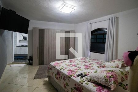 Quarto 1 suíte de casa para alugar com 3 quartos, 80m² em Parque Novo Oratório, Santo André