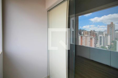 Varanda da Suite de apartamento à venda com 2 quartos, 72m² em Funcionários, Belo Horizonte