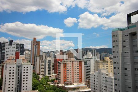 Vista da Sala de apartamento à venda com 2 quartos, 72m² em Funcionários, Belo Horizonte