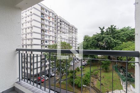 Varanda da Sala de apartamento para alugar com 2 quartos, 53m² em Vila da Penha, Rio de Janeiro