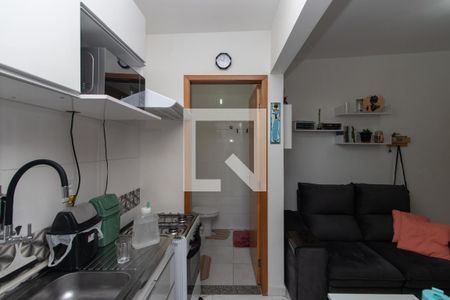 Cozinha de apartamento para alugar com 1 quarto, 30m² em Vila Constança, São Paulo