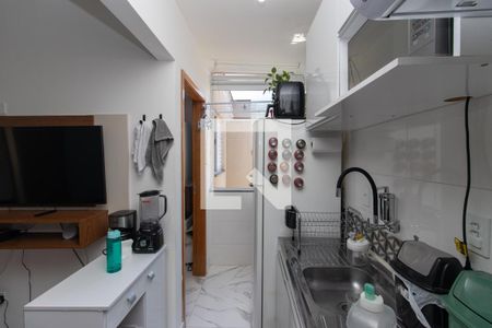 Cozinha de apartamento para alugar com 1 quarto, 30m² em Vila Constança, São Paulo