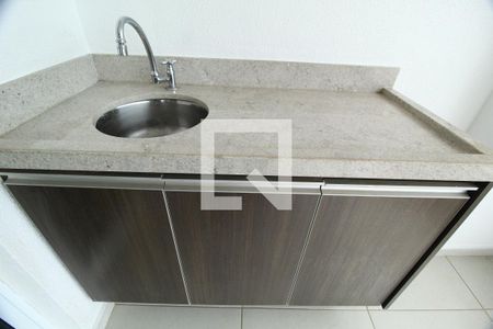 Varanda da Sala de apartamento para alugar com 3 quartos, 100m² em Patrimônio, Uberlândia