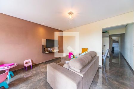 Sala de casa para alugar com 2 quartos, 70m² em Vila Humaita, Santo André