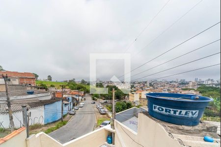 Vista da Sala de casa para alugar com 2 quartos, 70m² em Vila Humaita, Santo André