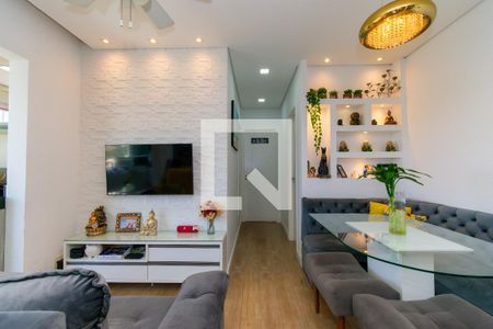 Sala de apartamento à venda com 2 quartos, 54m² em Jardim Ibitirama, São Paulo