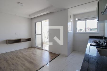 Sala/Cozinha de apartamento para alugar com 2 quartos, 58m² em Vila Guarani, Mauá