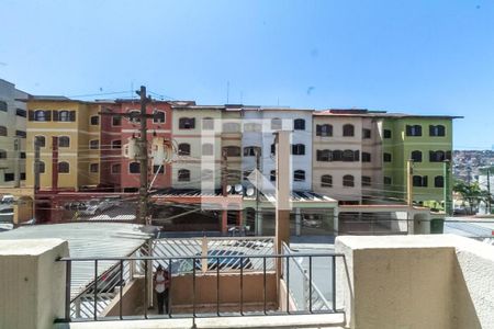 Vista da Sala de apartamento para alugar com 1 quarto, 58m² em Vila Copine, São Bernardo do Campo