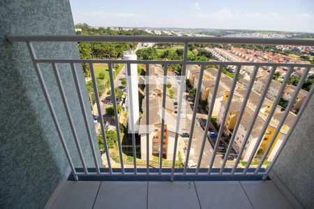 Varanda da Sala de apartamento para alugar com 2 quartos, 45m² em Caguaçu, Sorocaba