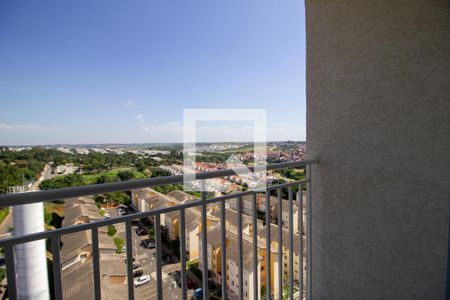 Varanda da Sala de apartamento para alugar com 2 quartos, 45m² em Caguaçu, Sorocaba