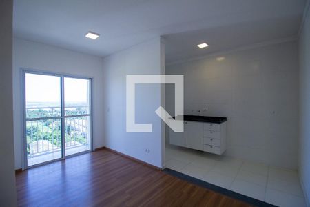 Sala de apartamento para alugar com 2 quartos, 45m² em Caguaçu, Sorocaba