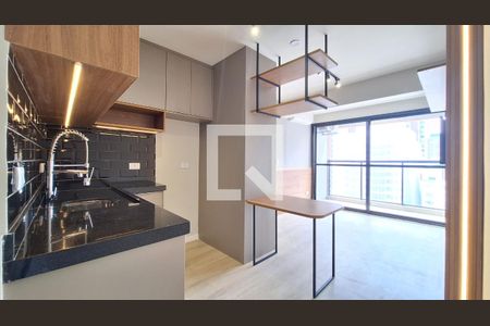 Sala/Cozinha/Quarto de apartamento para alugar com 1 quarto, 25m² em Pompeia, São Paulo