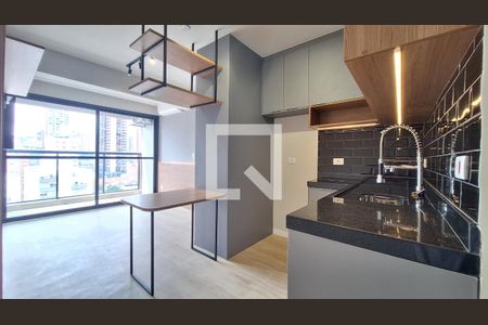 Sala/Cozinha/Quarto de apartamento para alugar com 1 quarto, 25m² em Pompeia, São Paulo