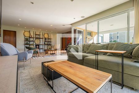 Sala de apartamento à venda com 3 quartos, 184m² em Pinheiros, São Paulo