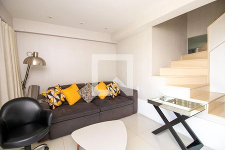 Sala de apartamento para alugar com 2 quartos, 99m² em Barra da Tijuca, Rio de Janeiro