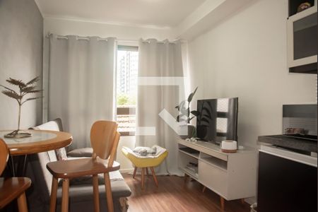 Sala de apartamento para alugar com 1 quarto, 30m² em Mirandópolis, São Paulo