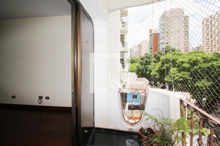 Varanda da Sala de apartamento à venda com 3 quartos, 197m² em Indianópolis, São Paulo