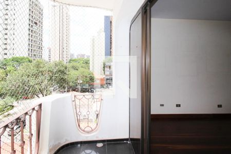 Varanda da Sala de apartamento à venda com 3 quartos, 197m² em Indianópolis, São Paulo