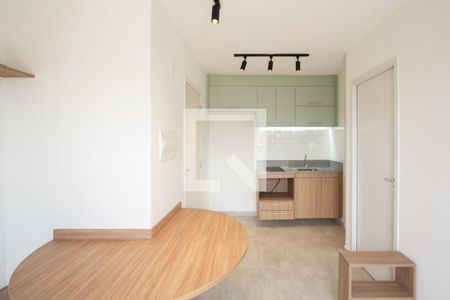 Sala/Cozinha de apartamento para alugar com 1 quarto, 27m² em Moema, São Paulo