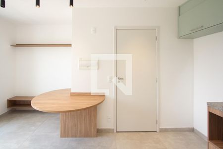 Sala/Cozinha de apartamento para alugar com 1 quarto, 27m² em Moema, São Paulo