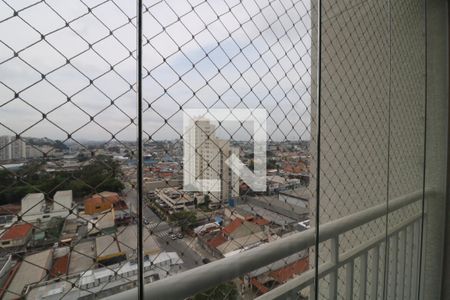 Varanda da Sala de apartamento para alugar com 2 quartos, 45m² em Vila Antonieta, São Paulo