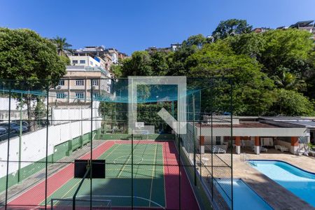 Sala Varanda Vista de apartamento à venda com 2 quartos, 72m² em Rio Comprido, Rio de Janeiro