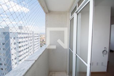 Varanda de apartamento à venda com 2 quartos, 54m² em Jardim Riacho das Pedras, Contagem