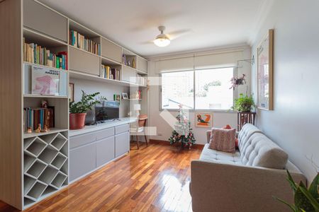 Sala de apartamento à venda com 2 quartos, 80m² em Indianópolis, São Paulo