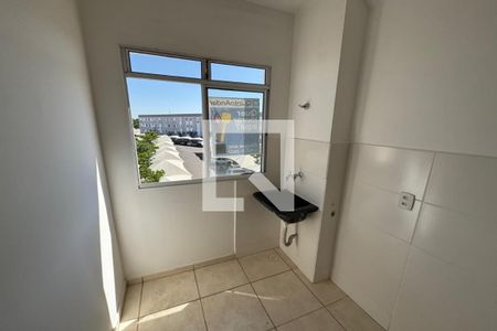 Cozinha - Lavanderia de apartamento para alugar com 2 quartos, 50m² em Quintino Facci Ii, Ribeirão Preto