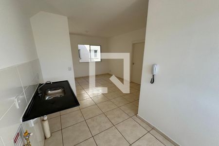 Cozinha - Lavanderia de apartamento para alugar com 2 quartos, 50m² em Quintino Facci Ii, Ribeirão Preto