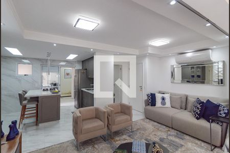 Sala de estar de apartamento à venda com 3 quartos, 94m² em Vila Gertrudes, São Paulo