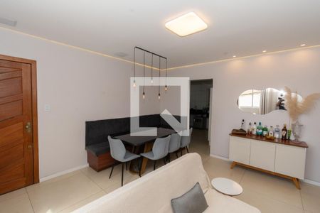 Sala de apartamento à venda com 3 quartos, 81m² em Inconfidentes, Contagem