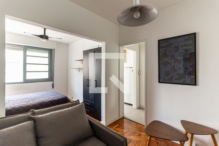 Studio de kitnet/studio para alugar com 1 quarto, 30m² em Santa Ifigênia, São Paulo