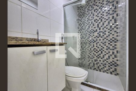 Banheiro de apartamento para alugar com 1 quarto, 24m² em Recreio dos Bandeirantes, Rio de Janeiro