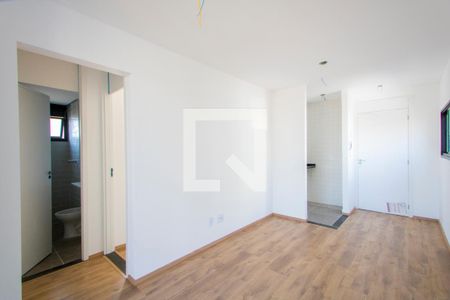 Sala de apartamento à venda com 2 quartos, 46m² em Vila Valparaíso, Santo André