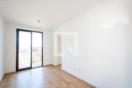 Sala de apartamento à venda com 2 quartos, 46m² em Vila Valparaíso, Santo André