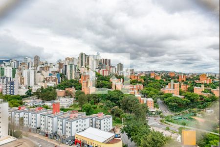 Sala de apartamento para alugar com 2 quartos, 90m² em Estoril, Belo Horizonte