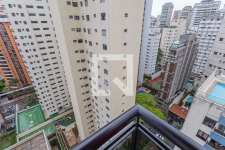 Varanda de apartamento para alugar com 1 quarto, 26m² em Vila Nova Conceição, São Paulo