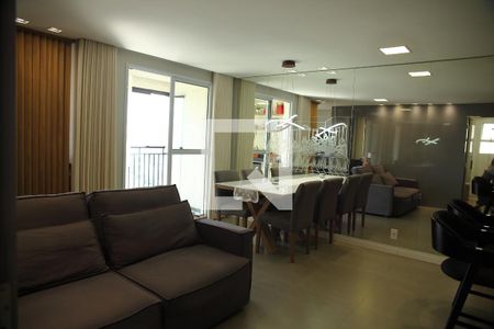 Sala de apartamento para alugar com 1 quarto, 54m² em Jardim Olavo Bilac, São Bernardo do Campo