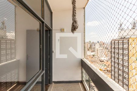 Studio - Varanda de kitnet/studio para alugar com 1 quarto, 38m² em Santa Cecilia, São Paulo