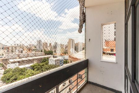 Studio - Varanda de kitnet/studio para alugar com 1 quarto, 38m² em Santa Cecilia, São Paulo